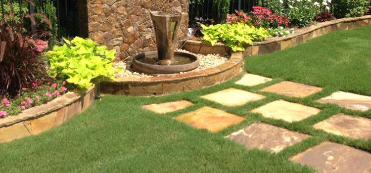 Step Stones Installation